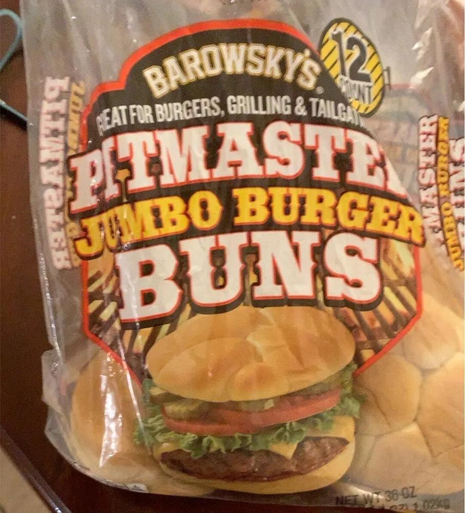Jumbo burger buns