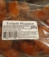 Tørkede plommer