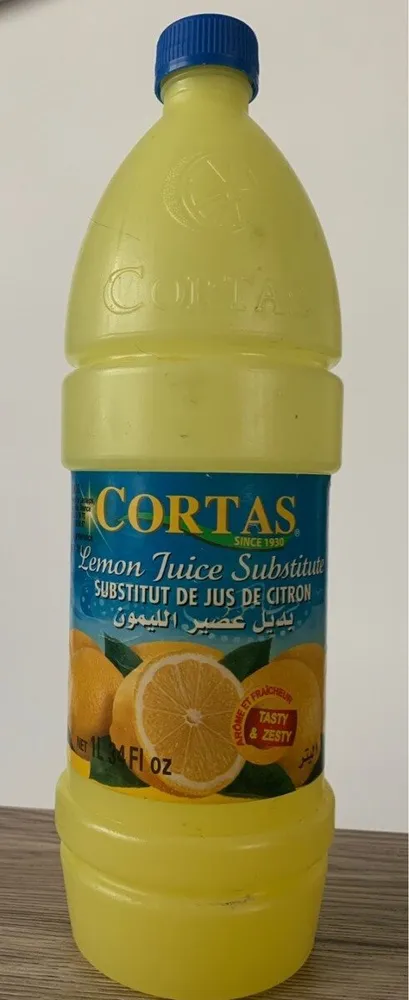 Substitut de jus de citron