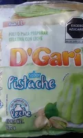 Gelatina pistache