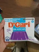 Gelatina sabor uva