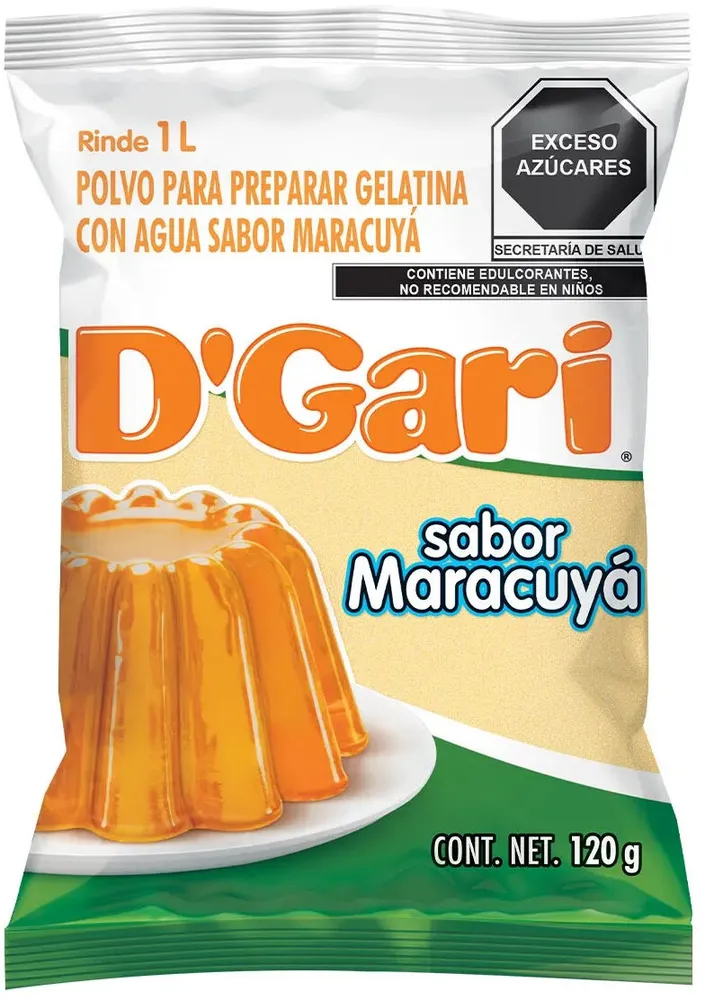 Gelatina en polvo Maracuya