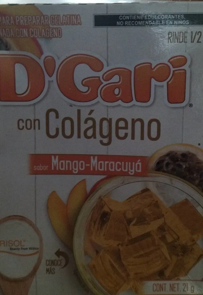 Gelatina mango maracuja