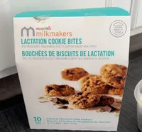 Lactation cookie bites