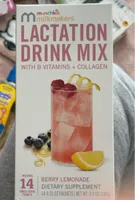 Lactation drink mix