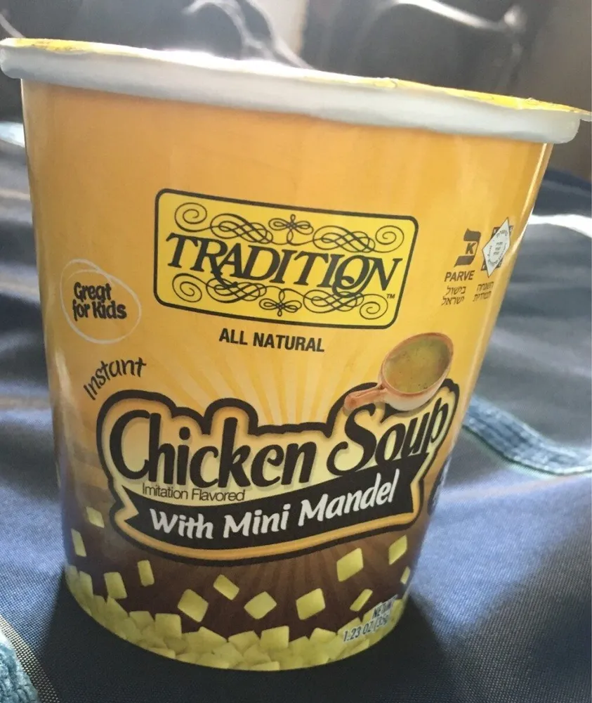 Chicken Flavor Instant Soup With Mini Mandel