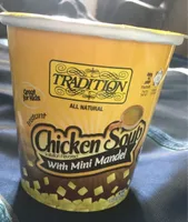 Chicken Flavor Instant Soup With Mini Mandel