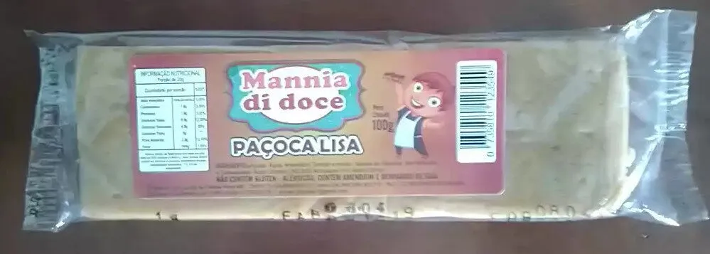 Paçoca lisa