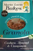 Granola cashew, almond & cinnamon