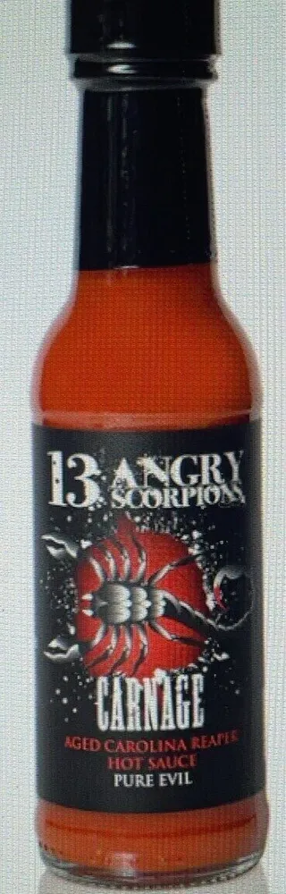 Carolina reaper hot sauce