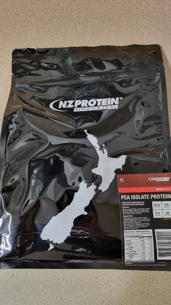Orange Choc Pea Protein Isolate