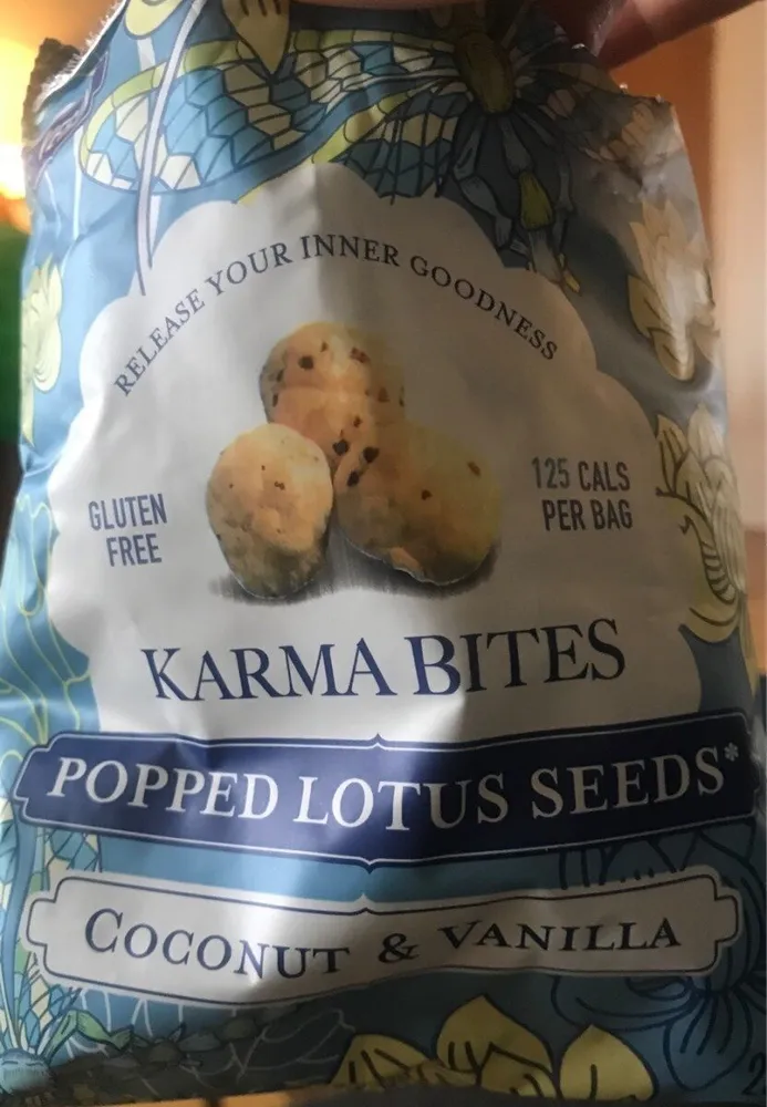 Popped lotus seeds