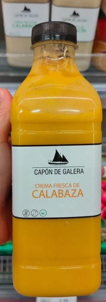 Crema fresca de calabaza
