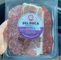 Salchichon salami, Jamon serrano, Uncured chorizo