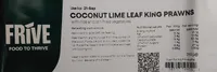 Coconut Lime Leaf King Prawns with rice