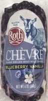 Blueberry Vanilla Fresh Goat Cheese Log