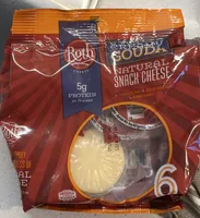 Creamy Gouda natural snack cheese