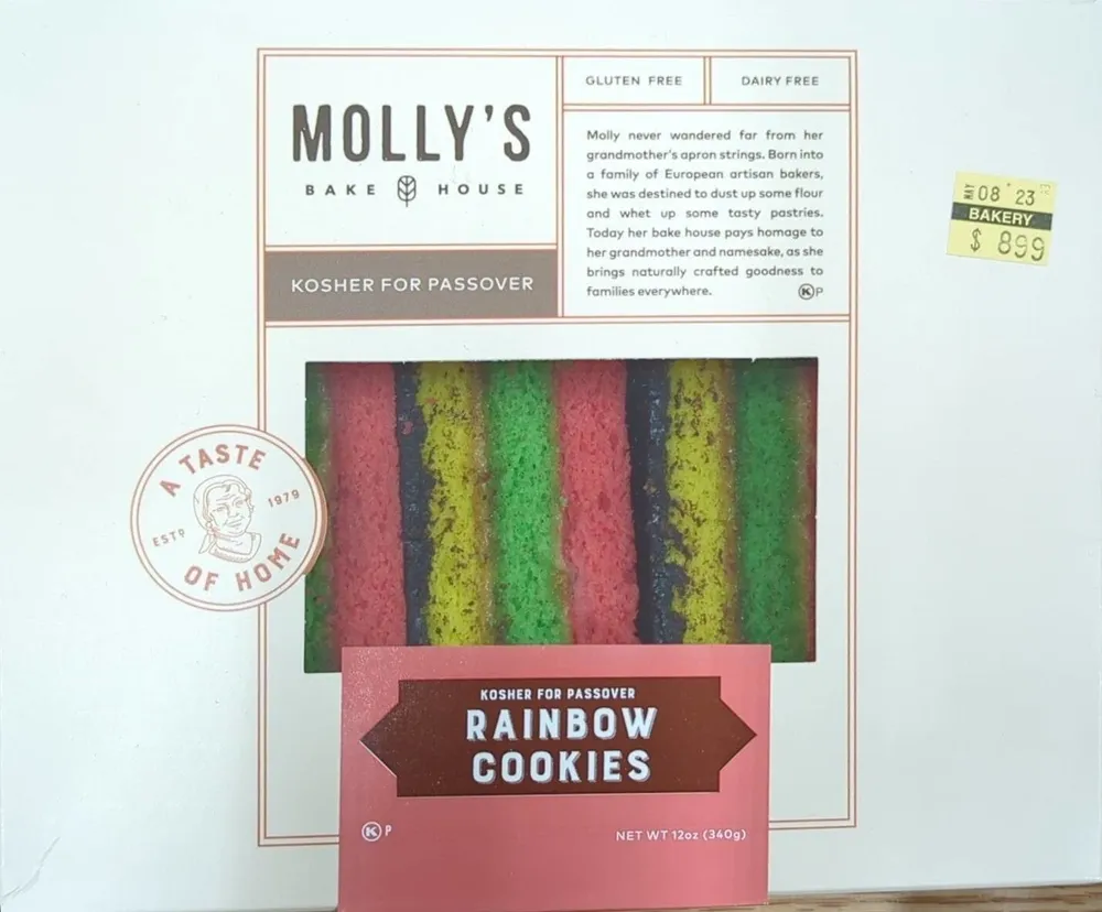 Molly's Rainbow cookies