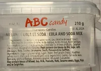 Cola and soda mix