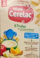 Cerelac 5 frutas sem açúcar