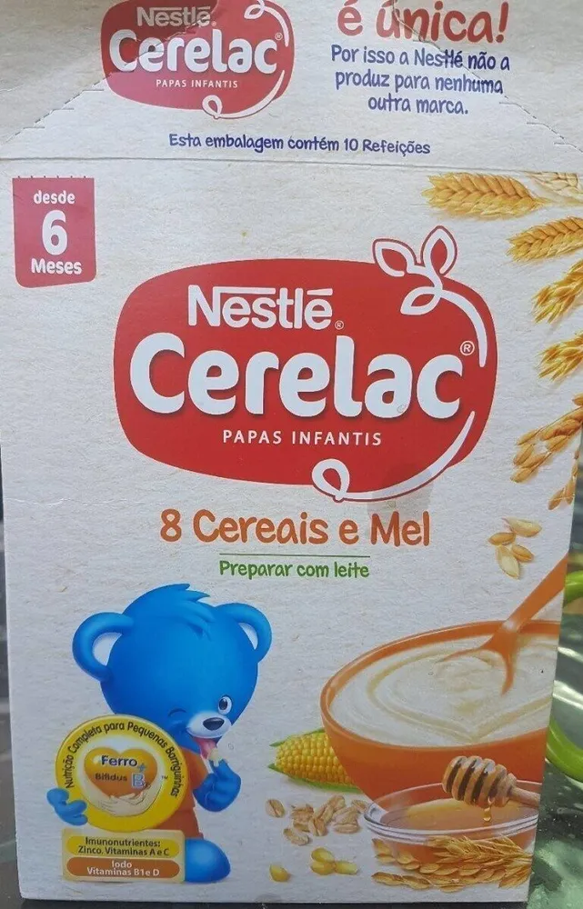 Cerelac 8 céréales et Miel