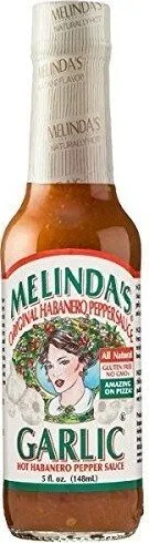 Melindas sauce hot garlic imp