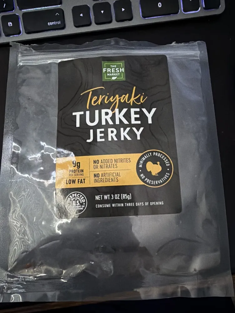 Teriyaki Turkey Jerky