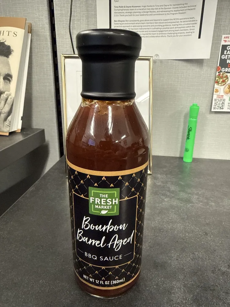 Bourbon Barrel Aged BBQ Sauce