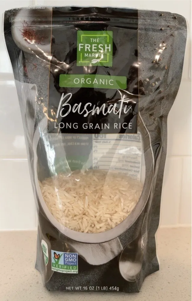 Organic Basmati Long Grain Rice