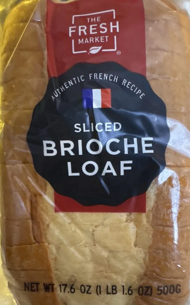 Sliced Brioche Bread