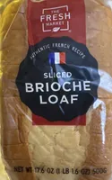 Sliced Brioche Bread