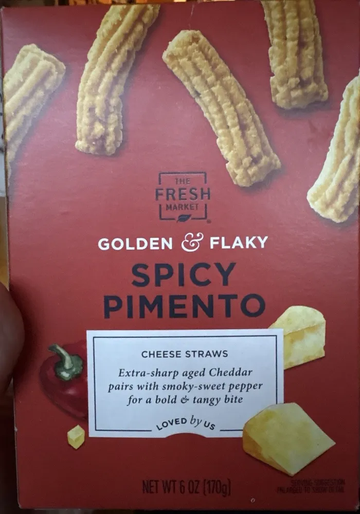 Spicy Pimento Cheese Straws