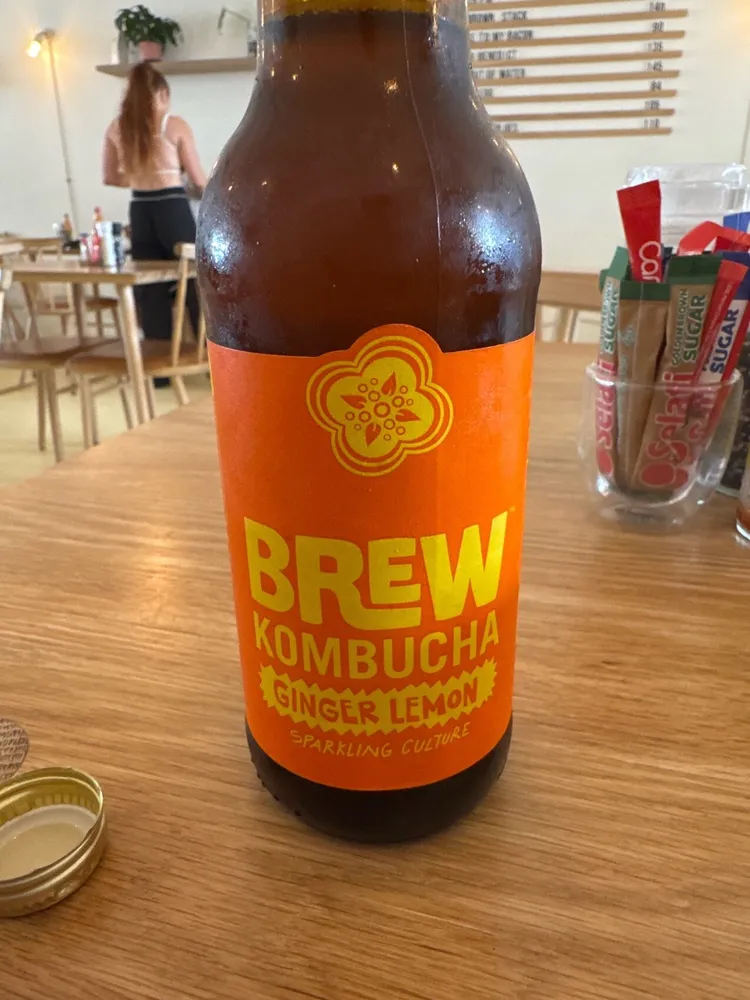 Ginger Lemon Kombucha