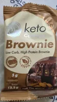 Keto collagen brownie