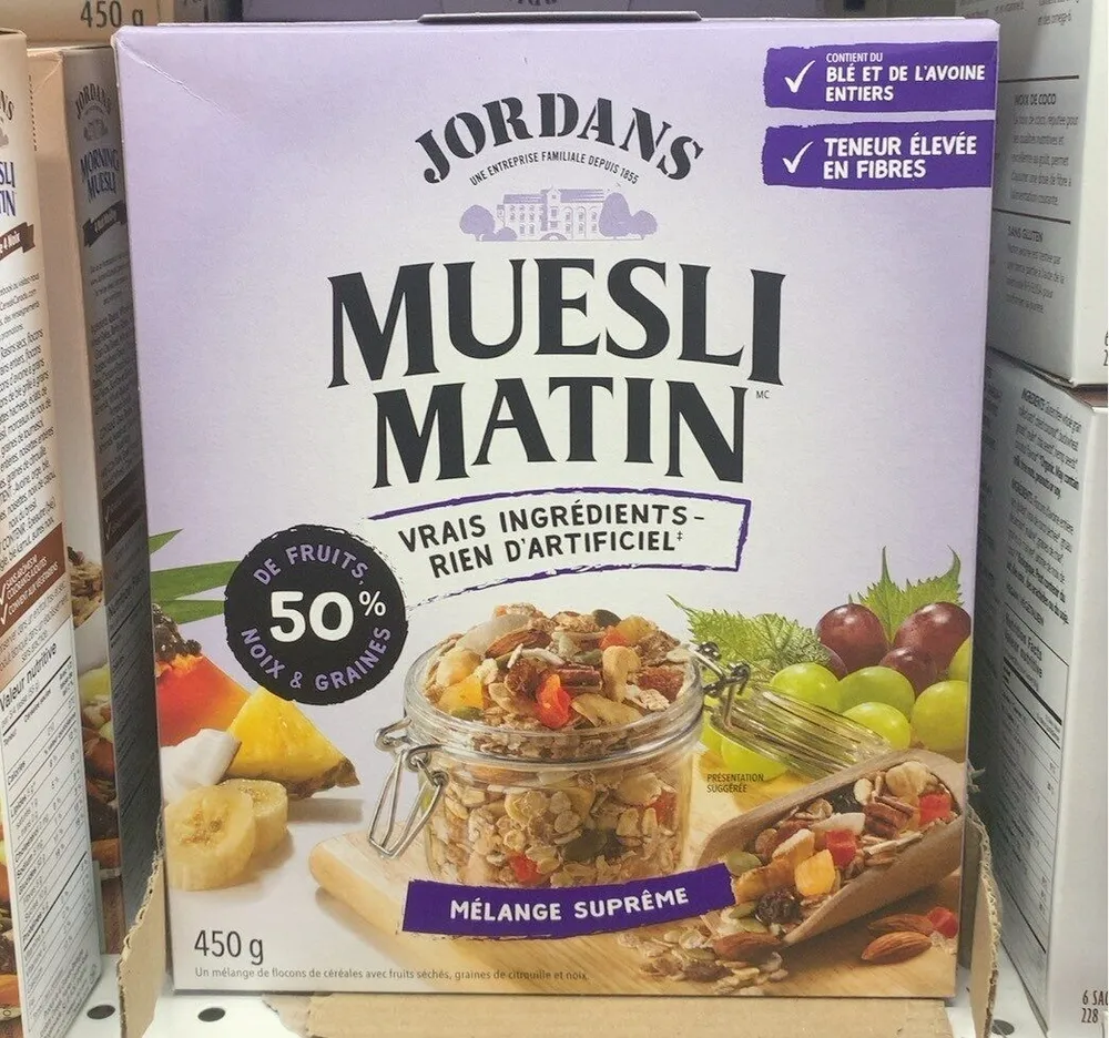 Céréales Supreme Muesli