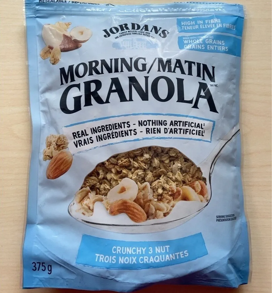 Morning/Matin Granola - Crunchy 3 Nut