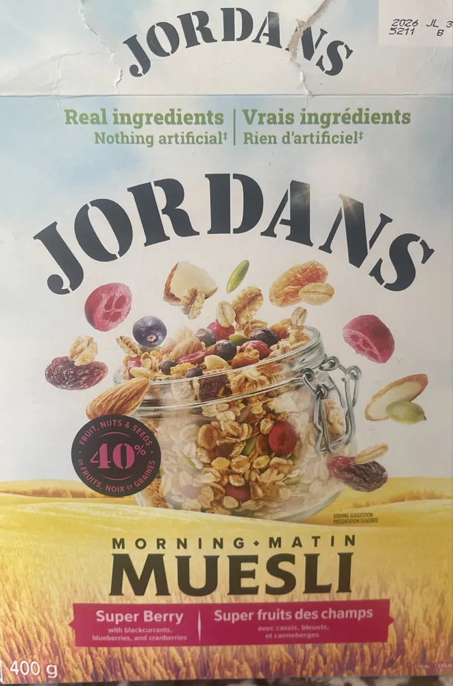 MORNING MATIN MUESLI Super Berry