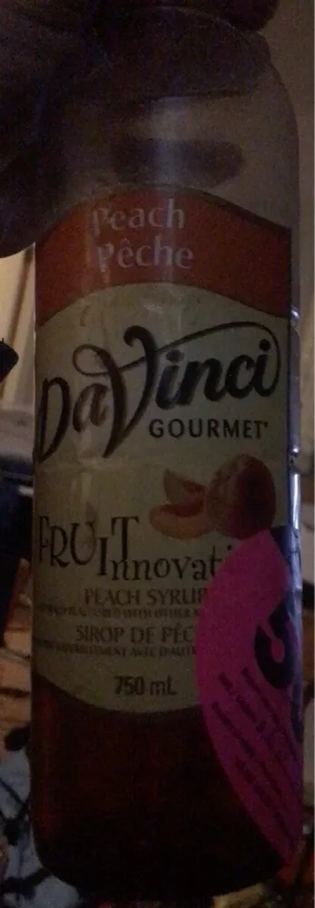 Sirop de pêche