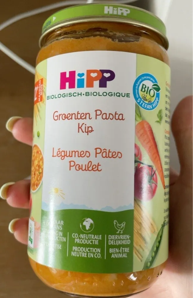 Legume pâtes poulet