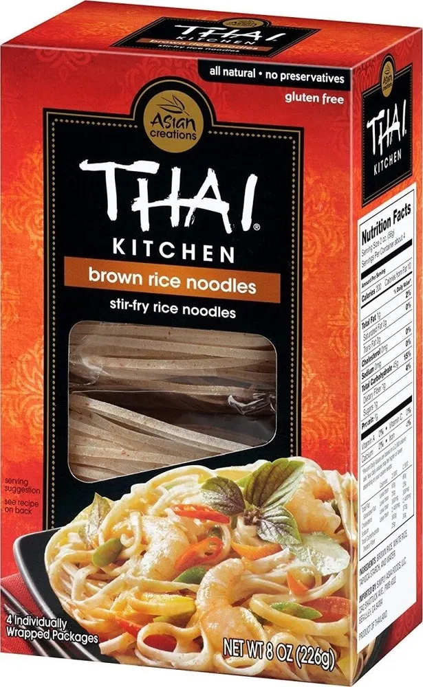 brown rice noodles