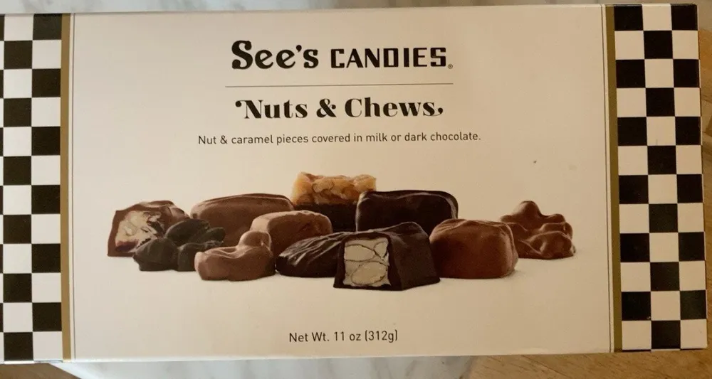 See's CANDIES Nuts & Chews