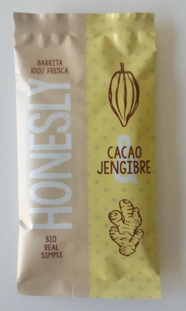 Snack Cacao&Jengibre 4 ingredientes
