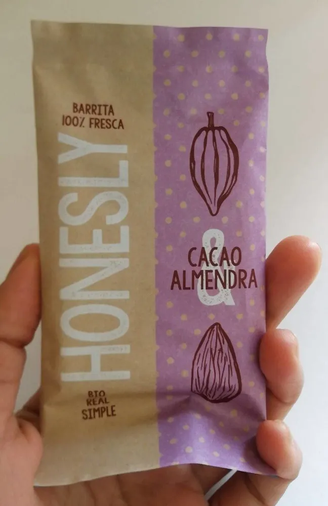 Snack Cacao&Almendra 3 ingredientes