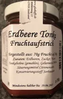 Erdbeere Tonka Fruchtaufstrich