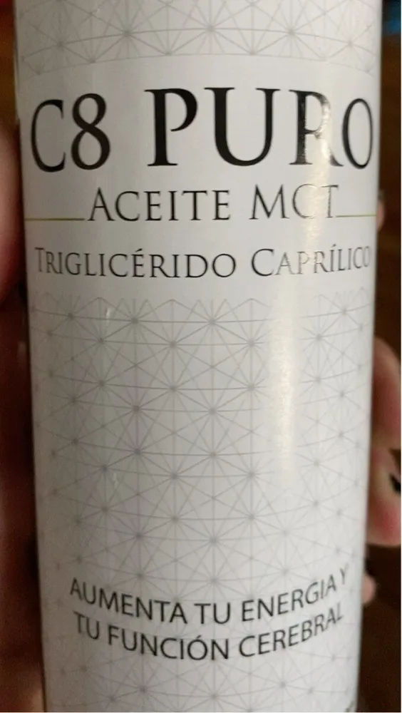 C8 puro, aceite mct