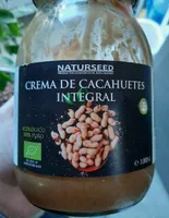 crema de cacahuetes integral