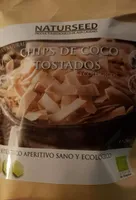 Chips de coco tostados