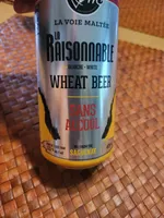 RAISONNABLE BLANCHE • WHITE WHEAT BEER SANS ALCOOL