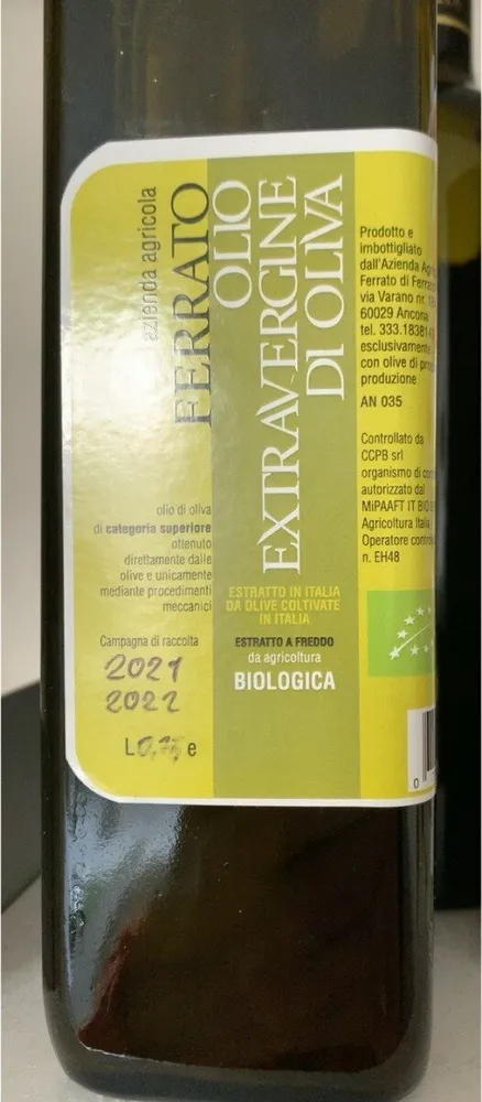 Olio extravergine di oliva
