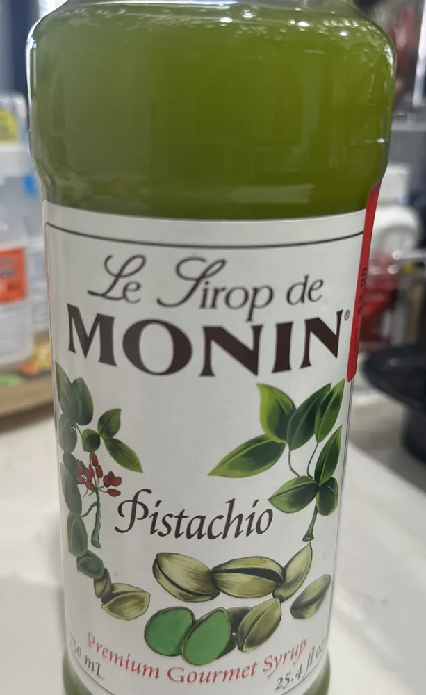 Le Sirop de MONIN Pistachio